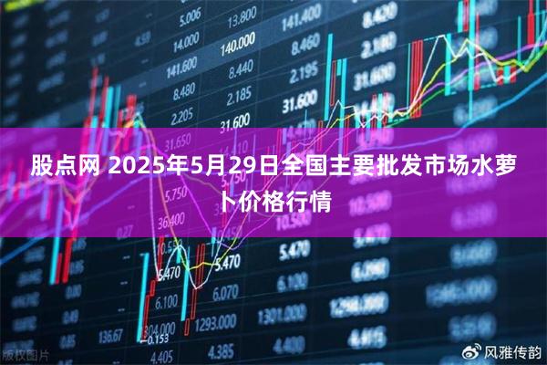 股点网 2025年5月29日全国主要批发市场水萝卜价格行情